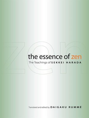 cover image of The Essence of Zen